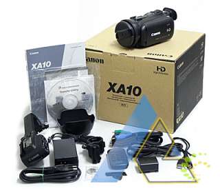 Canon XA10 HD Professional PAL Camcorder 64GB Internal Black+4Gifts 