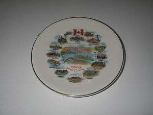 WORLDs FAIR 1967 Expo 67 Montreal Canada Plate Souvenir  