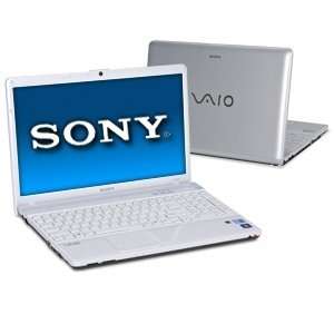  Sony VAIO VPCEB46FX/WI 15.5 Laptop White Bundle 