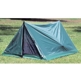 Person Trail Tent Two Man Hunting Emergency Hiking w/ Carry Bag and 