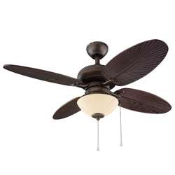 Indoor/ Outdoor 42 inch Blade 2 light Bronze Ceiling Fan   