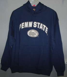 Mens Navy Blue Penn State Hoodie Size Large  