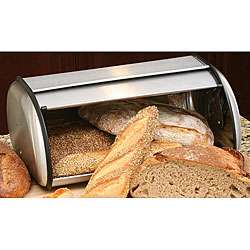 Stainless Steel Roll top Bread Box  