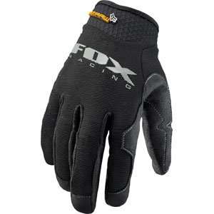  Fox Racing Pitpaw Gloves Black: Automotive