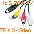Multi function AV TV RCA USB Video Cable for iPod Nano Video Touch 