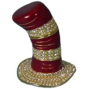  Dr Seuss Jeweled Box by Vandor Lyon Company   The Hat 