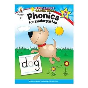 Carson Dellosa Publications CD 104343 Phonics For Kindergarten Home