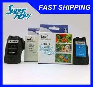 Pk Canon PG 210 CL 211 Ink Cartridge For PIXMA MP480 MX410 MP250 