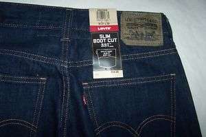 Levis 537 Boot Cut Slim Jeans Many Sizes  NWT  