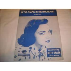  IN THE CHAPEL IN THE MOONLIGHT BILLY HILL 1936 SHEET M 