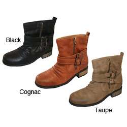Bucco Womens Lenore Ankle high Booties  