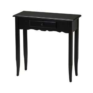  Console Table in Distressed Black: Home & Kitchen