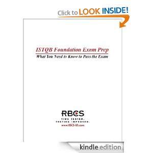 ISTQB Foundation Exam Preparation Guide Rex Black  Kindle 