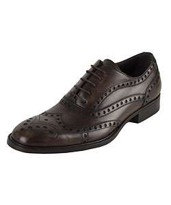 Dolce & Gabbana Mens Brown Leather Oxfords  Overstock