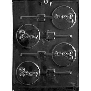  WEIGHT LIFTER LOLLY Sports Candy Mold Chocolate