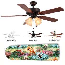New Image Concepts 4 light Bambi Blade Ceiling Fan  Overstock