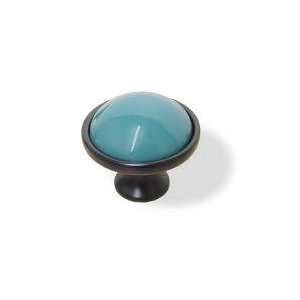  Ceramic Insert Knob Turquoise Southwestern 35Mm L PBF454 