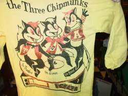 Vintage The Three Chipmunks Old Alvin & The Chipmunks Flannel 