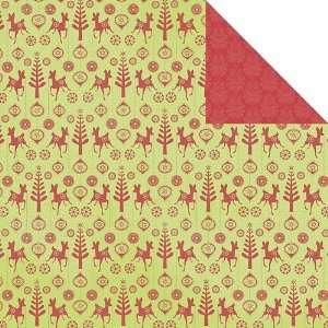 Silly Season Double Sided Paper 12X12 Elf (20 Pack)
