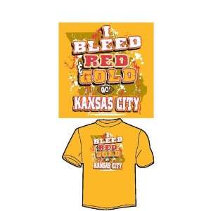  Select AT 1IBleedKC Yellow I Bleed Red and Gold   GO Kansas City 