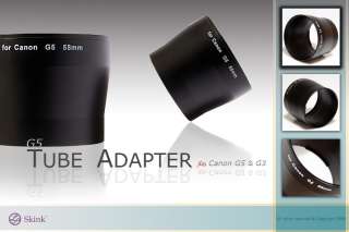 Wide angle converter lens kit for Canon Powershot G5 G3  