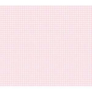 Pink Gingham Check Wallpaper GU93143