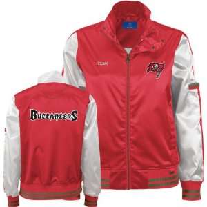    Tampa Bay Buccaneers Womens Red Cheer Jacket: Sports & Outdoors