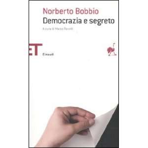    Democrazia e segreto (9788806209001): Norberto Bobbio: Books