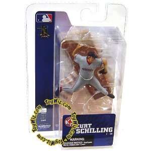   Series 3 Mini Figure Curt Schilling (Boston Red Sox): Toys & Games