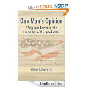   Opinion A Suggested Rewrite for the Constitution of the United States