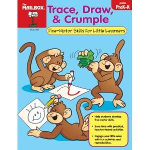  Trace, Draw, & Crumple (PreK K) (9781562347543) The 