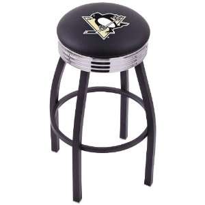  Retro Hockey Pittsburgh Penguins Barstool: Home 