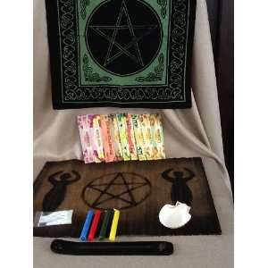  Wicca Witchcraft Travel Altar Spell Kit 
