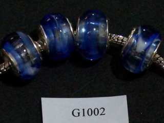   Glass Spacer Beads*Ships from USA*Fits European Style Bracelets  