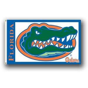  NCAA Florida Gators White Background 3 by 5 Foot Flag w 