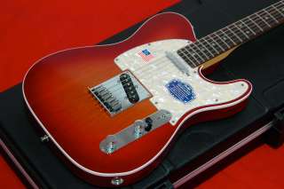 New USA Fender ® American Deluxe Telecaster, Tele, Aged Cherry 