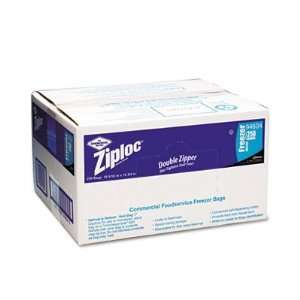  Ziploc 94605   Commercial Resealable Freezer Bag, Zipper 