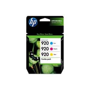   Each Cyan Yellow And Magenta Hp 920 Ink Cartridges Electronics