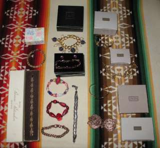  Bracelets, Costume, From 80s & 90s, Range of Styles/Colors 8 w/boxes