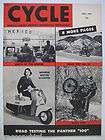   Collectible Cycle Magazine May 1957 Triumph Simplex Motorcycle Ads