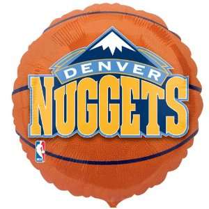  Lets Party By Denver Nuggets Basketball Foil Balloon 