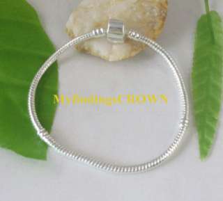 Silver plated Bracelets Charm Bracelets 19cm W3097  