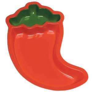   By Creative Converting Plastic Chili Pepper Tray 