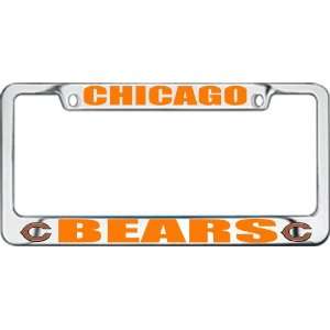  CHICAGO BEARS LICENSE PLATE FRAME WITH LOGO Everything 