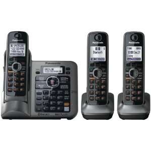 Panasonic KX TG7643M dect 6.0 Link to Cell Bluetooth Cordless Phone 