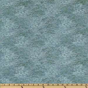  44 Wide City Scapes Texture Teal Fabric By The Yard 