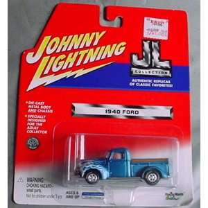    Johnny Lightning JL Collection 1940 Ford Truck BLUE: Toys & Games