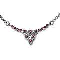 Sterling Silver Genuine Ruby Necklace Today 
