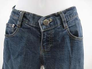 OLIVEO Boot Cut Blue Denim Jeans Pants Low Rise Sz. 25  