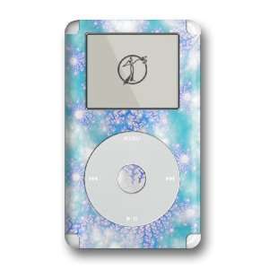  Snowflakes Design iPod 4G Protective Decal Skin Sticker 